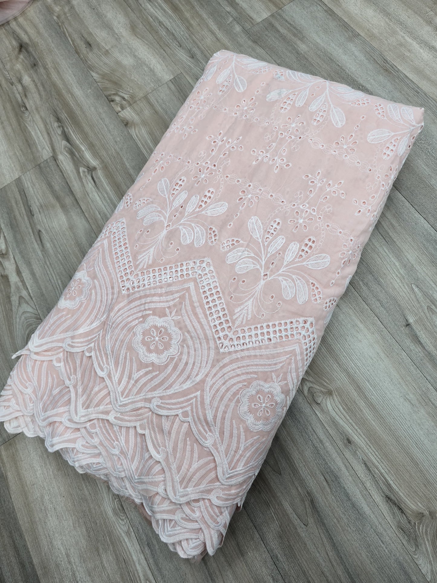 Embroidered Hakoba Cotton