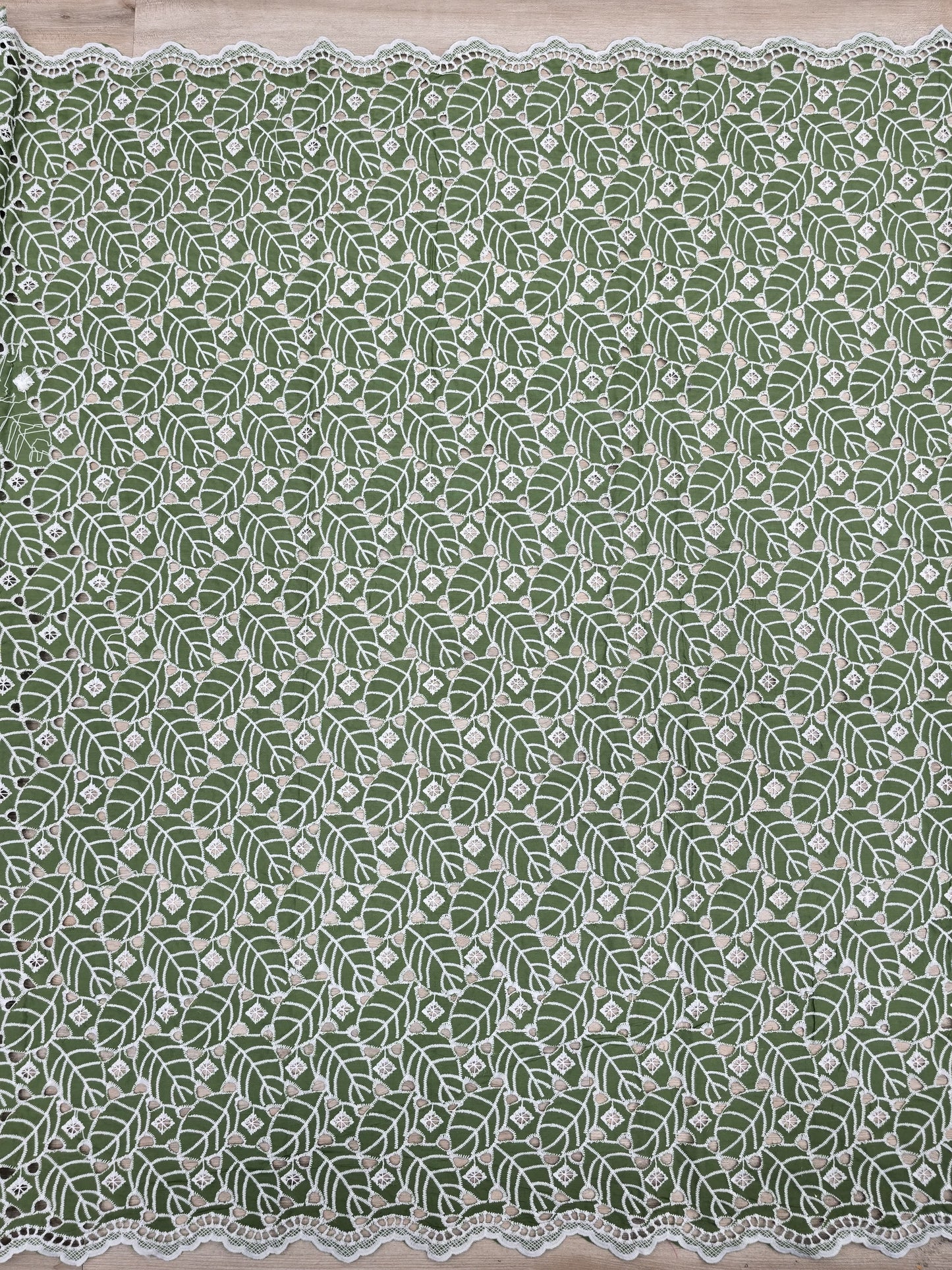 Embroidered Hakoba Cotton