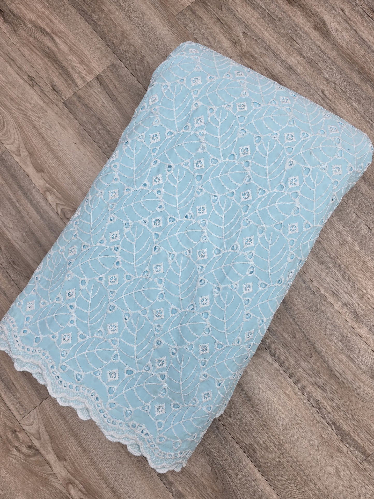 Embroidered Hakoba Cotton